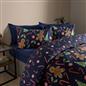 OHS Gingerbread Man Bedding Set Kids Xmas Reversible Duvet Cover with Pillowcase