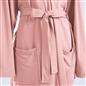 Jersey Dressing Gown Womens Soft Luxury Full-Length Hotel Ladies Robe Nightwear