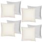 OHS Boucle Cushion Covers  2 Pack Teddy Fleece Square Pillowcases Home Decor