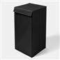 OHS Laundry Basket Faux Linen Folding Hamper Bag Clothes Bin Storage with Lid