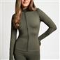 OHS Zip Up Top Long Sleeve Quick Dry Activewear JacketGym Workout Fitness Sports