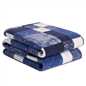 OHS Tartan Blanket Throw Fleece Large Polar Check Warm Soft Bed