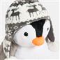 OHS Penguin Decorative Cushion Xmas Filled Scatter Pillow Home Decor