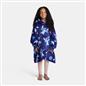 OHS Stitch Hoodie Blanket Kids Winter Flannel Sherpa Fleece Wearable Throw