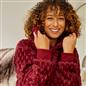 OHS Hoodie Pyjama Set Pull Over Waffle Fleece 2 Piece Soft Loungewear Nightwear