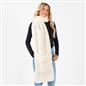 Braided Fleece Scarf Long Supersoft Thermal Pockets Shawl Wrap Hand Neck Warmer