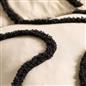 OHS Tufted Waves Cushion Covers 2 Pack Decorative Square Pillowcases