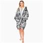 OHS Oversized Sherpa Tie Dye Hoodie Zip Up Womens Sweatshirt Cardigan UK