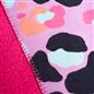 OHS Kids Pocket Scarf Leopard Gaming Fluffy Fleece Sherpa Thermal Winter Wrap