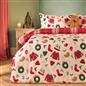 OHS Xmas Reversible Bedding Set Novelty Kids Duvet Cover with Pillowcase Double