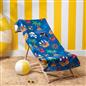 OHS Print Beach Towel Microfibre Quick Dry Bath Holiday Gym Travel Sport