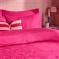 OHS Bows Pinsonic Bedding Set Microfibre Duvet Cover with Pillowcase