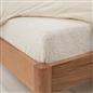 OHS Teddy Fleece Fitted Sheet Thermal Warm Single Double King Bedding NEW
