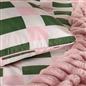OHS Checkerboard Print Bedding Set Microfibre Duvet Cover with Pillowcase