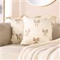 OHS Bows Cushion Covers Matte Velvet Living Room Square Pillowcases Home Decor