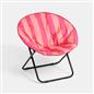 OHS Moon Camping Chair Round Folding Outdoor Garden Portable Seat