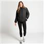OHS Puffer Jacket Windproof Padded Winter Outerwear Cropped Zip Coat Hiking