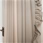 Frill Voile Net Curtains 2 Window Panels Sheer Rod Slot Top Textured Pair Set
