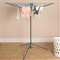 Rotary Airer 3 Arm Clothing Drying Rack Laundry Storage Space Saving Hanger Rail