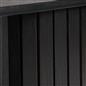 OHS Madison Console Table Ribbed Engineered Wood Entryway Display Unit Decor