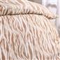 OHS Watercolour Bedding Set Zebra Print Microfibre Duvet Cover with Pillowcase