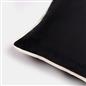 OHS Piped Edge Cushion Covers Matte Velvet Soft Luxury 2/4 Square Pillowcases