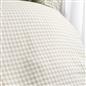 OHS Wave Border Bedding Set Microfibre Print Duvet Cover with Pillowcase