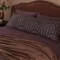 OHS Tufted Arches Bolster Cushion Fleece Soft Maternity Support Filled Pillow