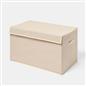 OHS Plain Storage Box Large Folding Collaspsible Space Saving Organiser with Lid