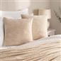 Brentfords Waffle Popcorn Fleece Set of 4 x Cushion Covers Pack Sofa - 18