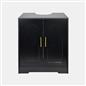OHS Arch Under Sink Bathroom Cabinet with 2 Doors Wooden Under Basin Storage