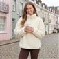 OHS Half Zip Hoodie Plain Thermal Teddy Fleece Winter Jumper Pullover Sweatshirt