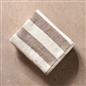 OHS Stripe 100% Cotton Bath Hand Towel Hotel Luxury Shower Soft Absorbent