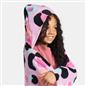 OHS Kids Hooded Throw Novelty Print Flannel Fleece Winter Warm Wearable Blanket