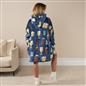Beer Hoodie Blanket Sweatshirt Sherpa Fleece Oversized Jumper Throw Plush Warm