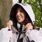 OHS Bows Print Drying Changing Robe Sherpa Lined Water Resistant Oversized Coat