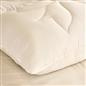 OHS Quilted Bows 7.5 Tog Coverless Duvet with Pillowcase Winter Warm Bedding Set