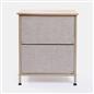 OHS Fabric Cabinet Bedside 2/3/4/5/6 Drawers Storage Unit Clothes Home Organiser