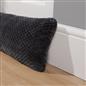 Fabric Door Draught Excluder Weather Seal Waffle Fleece Window Draft Insulation