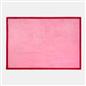 OHS Contrast Border Rug Non Slip Tufted Hallway Runner Floor Carpet