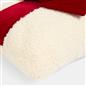 OHS Bow Wrapped Cushion Boucle Gift Decorative Novelty Filled Scatter Pillow