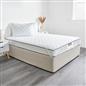 Luxury Mattress Topper Soft Touch Protector Pinsonic Bed Cover Double King Size