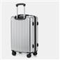 OHS Hard Shell Suitcase Luggage Set Travel ABS 4 Wheels Trolley Cabin Carry-On