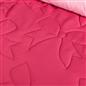 OHS Quilted Bows Throw Pinsonic Blanket Winter Soft Warm Bedspread