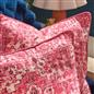 OHS Vintage Print Cushion Covers Matte Velvet Super Soft Square Pillowcases