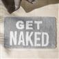 Bath Mat Non Slip Soft Get Naked Shower Textured Shaggy Absorbent Bathroom Rug