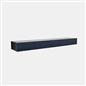 OHS Ribbed Floating Shelf Wall Storage Organiser Home Living Room Decor