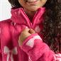 OHS Kids Half Zip Hoodie Bows Soft Fleece Thermal Jumper Pullover Sweatshirt
