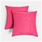 OHS Bows Quilted Cushion Covers Pinsonic Square Pillowcases Home Decor