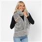 OHS Teddy Fleece Scarf Long Thermal Soft Pockets Hand Neck Warmer Marl Wrap